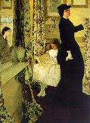 James Abbott McNeil Whistler Harmony in Green and Rose oil painting artist